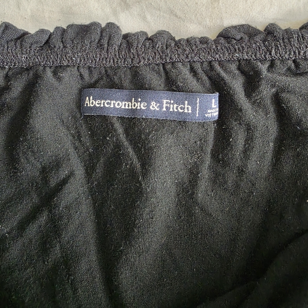 A&F Strapless Cropped Top L - Picture 4 of 4